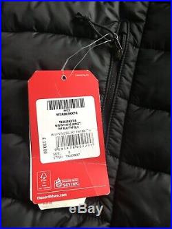 The North Face Womens Hoodie Padded Jacket Black Size Small