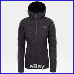 The North Face Womens Thermoball Hoodie / TNF Black Matte / Large