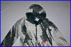 The North Face Womens Thermoball Hoody White/green L Large Authentic New