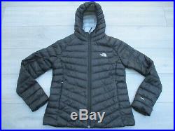 The North Face Womens Tonnerro Hoodie Goose Down 700 Fill L 14-16 Black Jacket