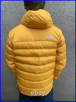 The North Face men's Aconcagua 2 Hoodie Down Puffer Jacket M L XL
