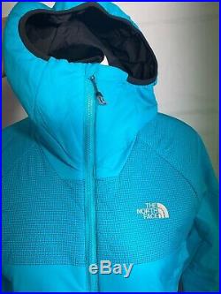 The North Face women's summit series L3 ventrix bluebird hoodie size L/G