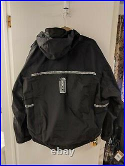 The North face Mens 92 Retro RAGE Collection Rain Jacket In TNF Black XL Rare