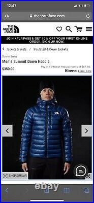 The north face summit series down Hoodie