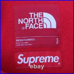 Used Supreme x The north Face 16SS Steep Tech Hooded Size S Red