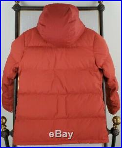 VTG 80s THE NORTH FACE Large Womens Down Sierra Jacket Made in USA Red