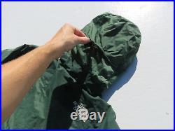 VTG Men NORTH FACE Mountain Guide Green GORETEX Hooded Vented Jacket Medium USA