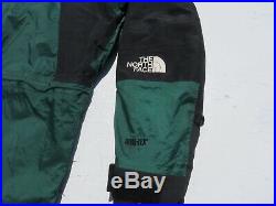 VTG Mens NORTH FACE Mountain Green GORETEX Hooded Vented Jacket Large