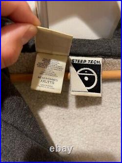 VTG The North face Steep Tech Fleece Hoodie Apogee Jacket Pullover XXL FREE GIFT