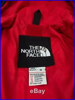 Vintage 90s THE NORTH FACE Mens MOUNTAIN Jacket GORETEX Hooded Medium Blue