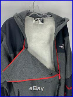 Vintage 90s The North Face Steep Tech Hoodie Gray XL Extra Large Pullover Rare