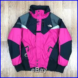 Vintage THE NORTH FACE Womens Insulated STEEP TECH Jacket Puffer Large Pink