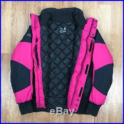 Vintage THE NORTH FACE Womens Insulated STEEP TECH Jacket Puffer Large Pink