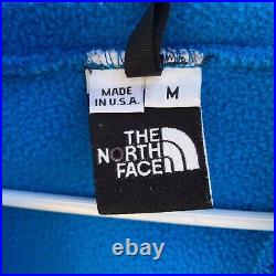 Vintage The North Face 1/2 Zip Pullover Deep Pile Fleece Hoodie Mens Medium USA