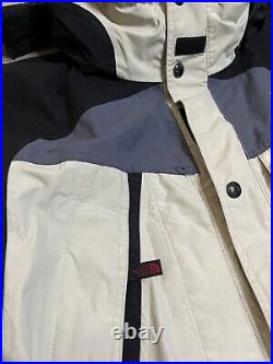 Vintage The North Face EG Tech Gore-Tex Mens Windbreaker Jacket Hoodie Sz Large