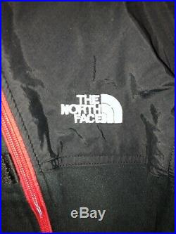 Vintage The North Face Steep Tech Hoodie Jacket Zip Pullover XXL Black Red Heavy