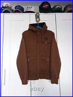 Vintage Y2K Ninja zip hoodie, Mens The North Face, Size L, Color Brown
