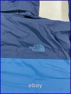 Vtg 90's The North Face Mens Blue Full Zip Up Hoodie Winter 3 in 1 Jacket Sz XL