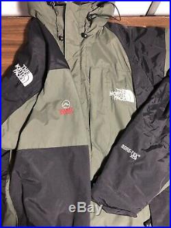 Vtg North Face Summit Series Gore-tex XCR Mountain Parka Green Men's Size Large