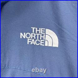Vtg THE NORTH FACE Flight Series Blue Jacket Hoodie Windbreaker