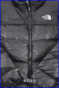 Women's North Face Nuptse 700 Down BLACK S Size SMALL Vintage Great Puffer Coat