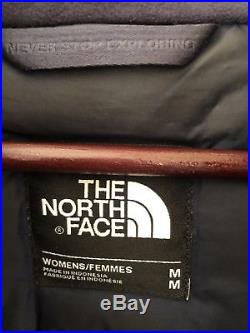 Womens North Face Arctic Parka Size Medium Navy Fantastic Condition Coat Jacket