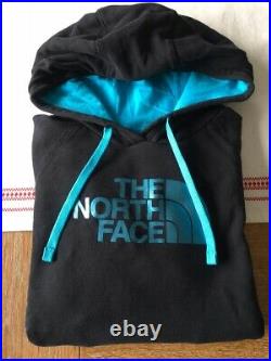 Womens The North Face Black Hoodie Sweatshirt Top Sz Medium M
