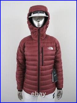 Womens The North Face Summit Breithorn 800-Down Hoodie Insulated Jacket Ginger