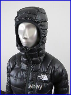 Womens The North Face Summit (L3) 800-Down Pro Hoodie Insulated Jacket Black