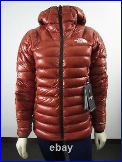 Womens The North Face TNF Summit L3 800-Down Pro Hoodie Insulated Jacket Picante