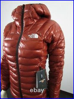Womens The North Face TNF Summit L3 800-Down Pro Hoodie Insulated Jacket Picante