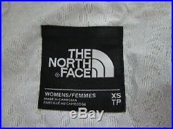 Womens The North Face Venture Waterproof Dryvent Hooded Rain Jacket Black White